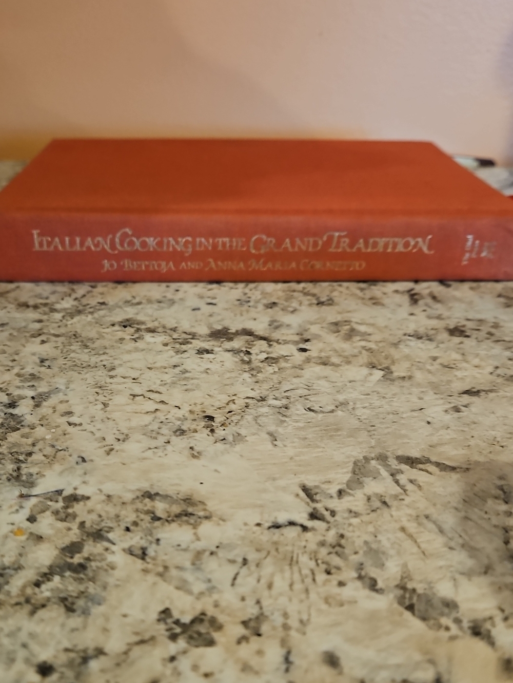 Italian Cooking in the Grand Tradition - Red Hardcover Cookbook